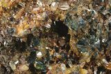 Lazulite Cluster with Siderite and Quartz - Yukon, Canada #283028-2